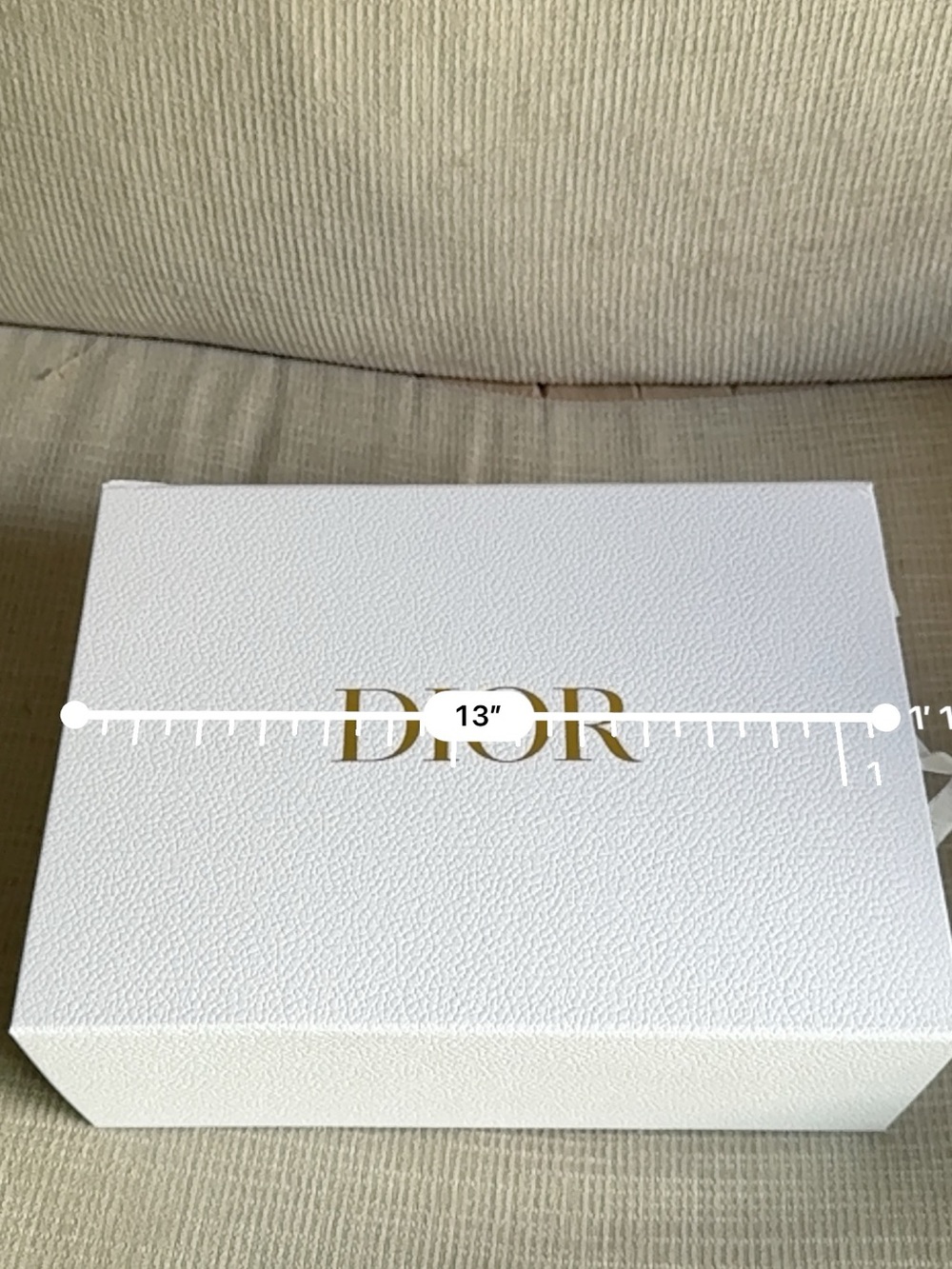 DIOR Large Authentic Gift Box - Picture 6 of 8